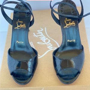 Authentic Christian Louboutin high Heels sandals Sold out everywhere.